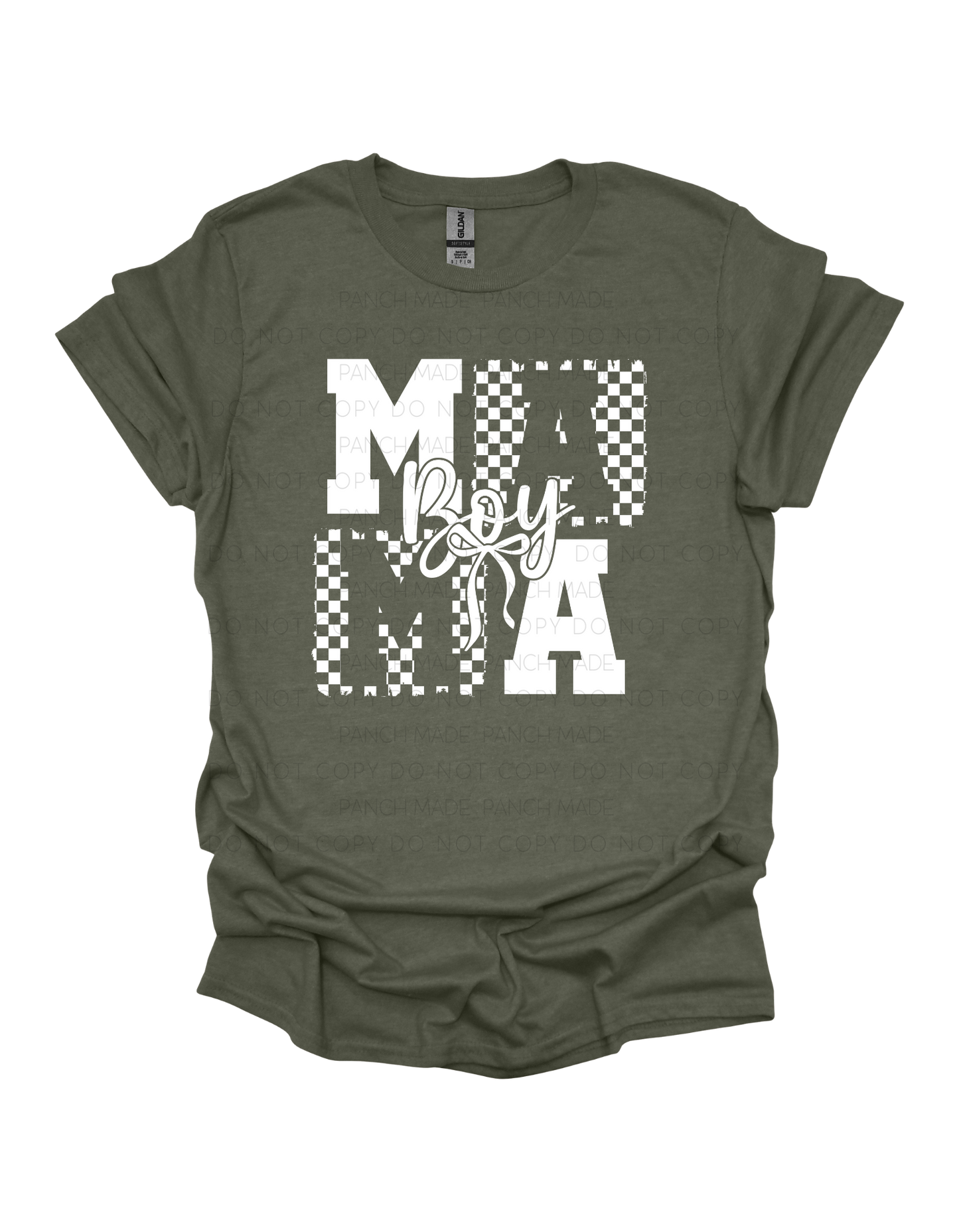 Boy Mama (White Letters)