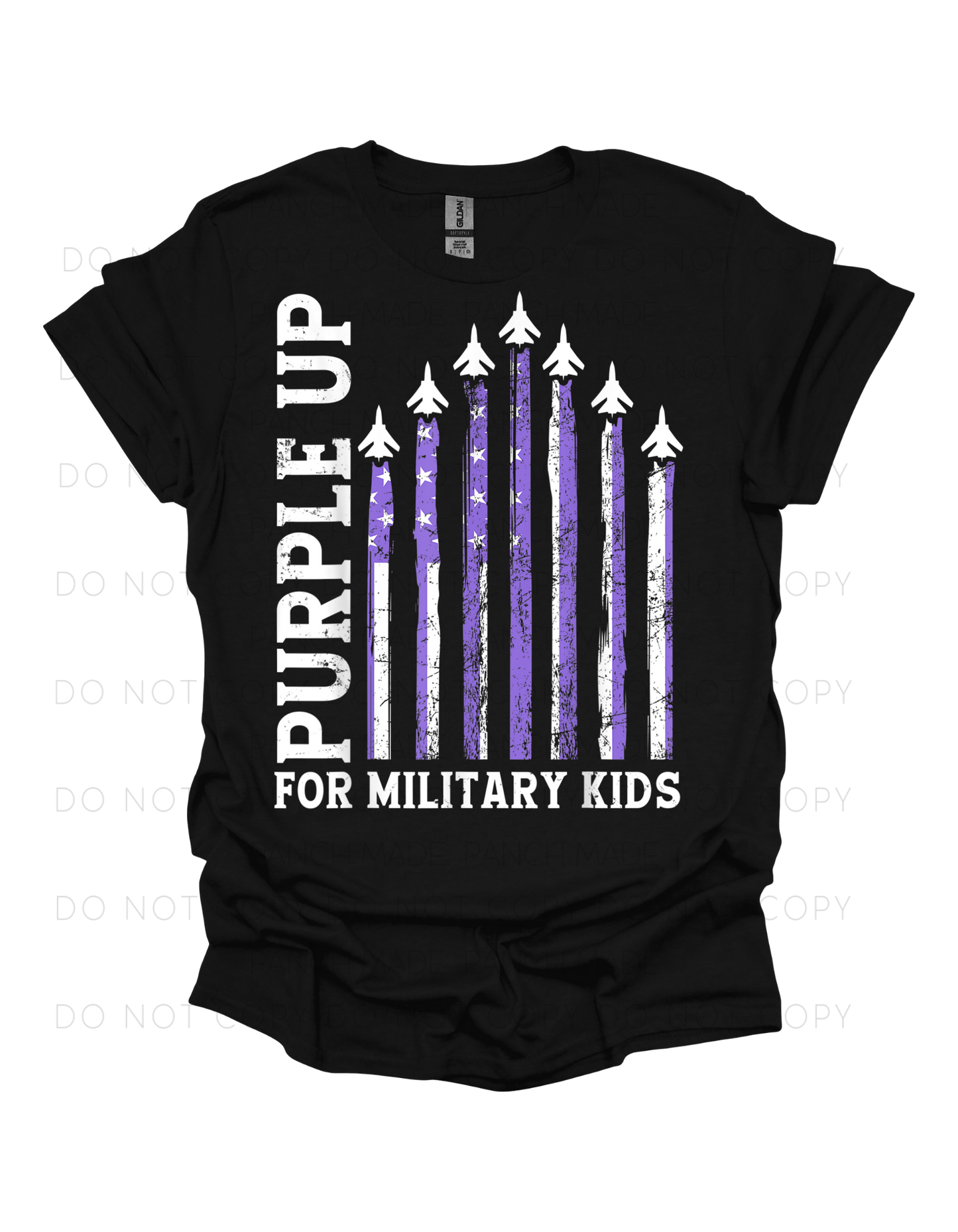 Purple Up For Military Kids (Planes)