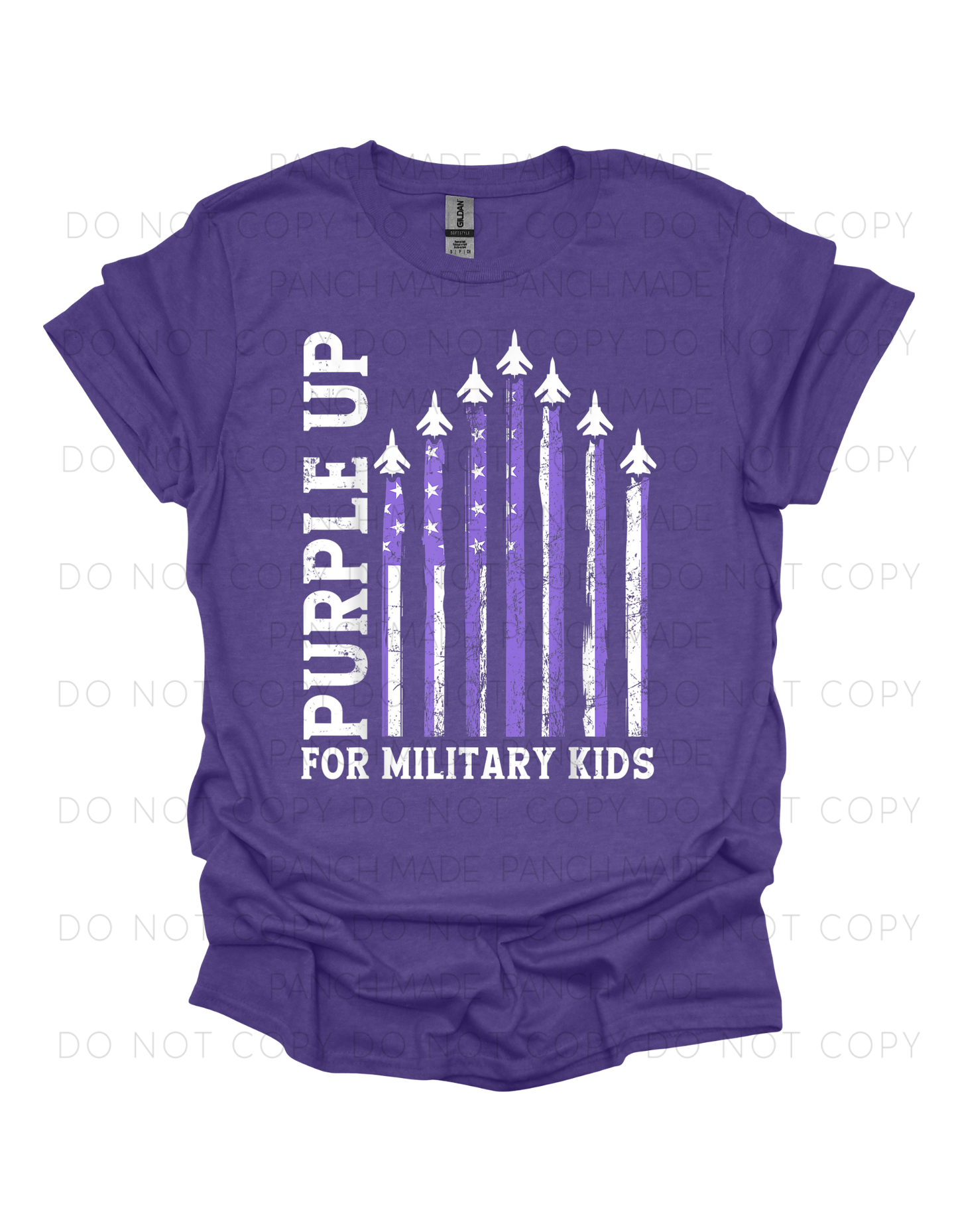 Purple Up For Military Kids (Planes)