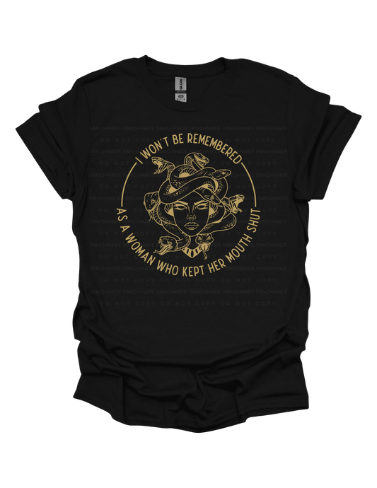 I Won't Be Remembered