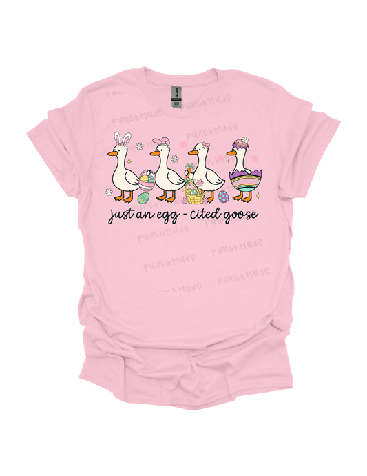 Just an egg-cited goose