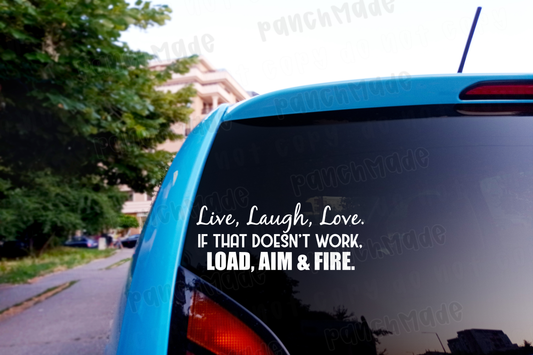 Load, Aim, Fire