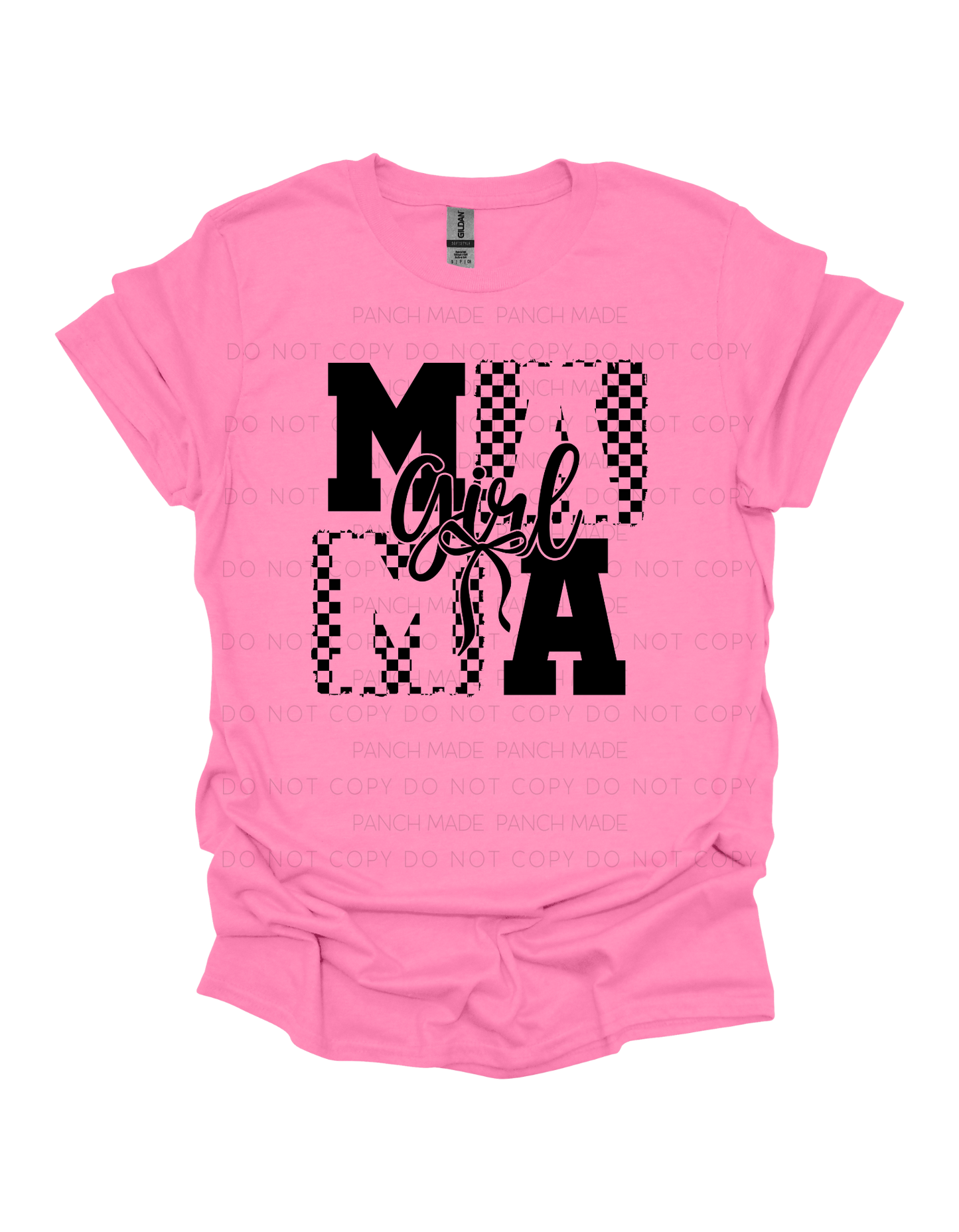 Girl Mama (Black Letters