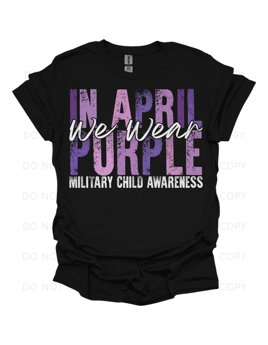 In April We Wear Purple
