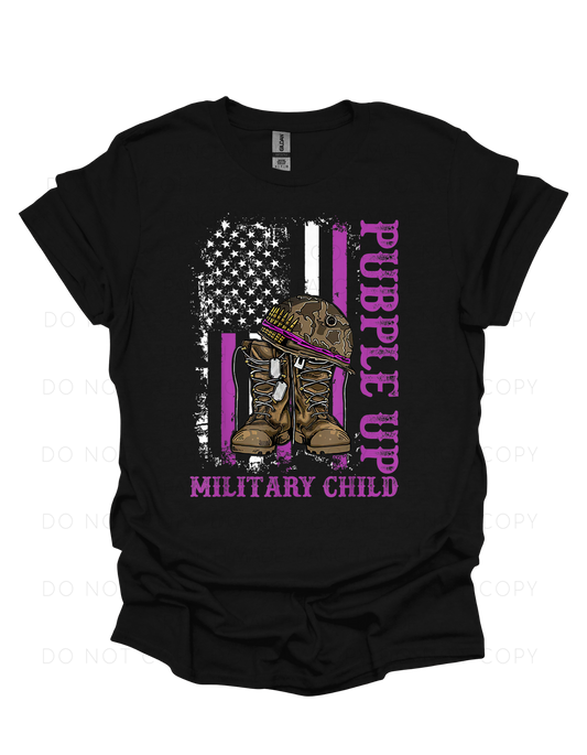 Purple Up Military Child